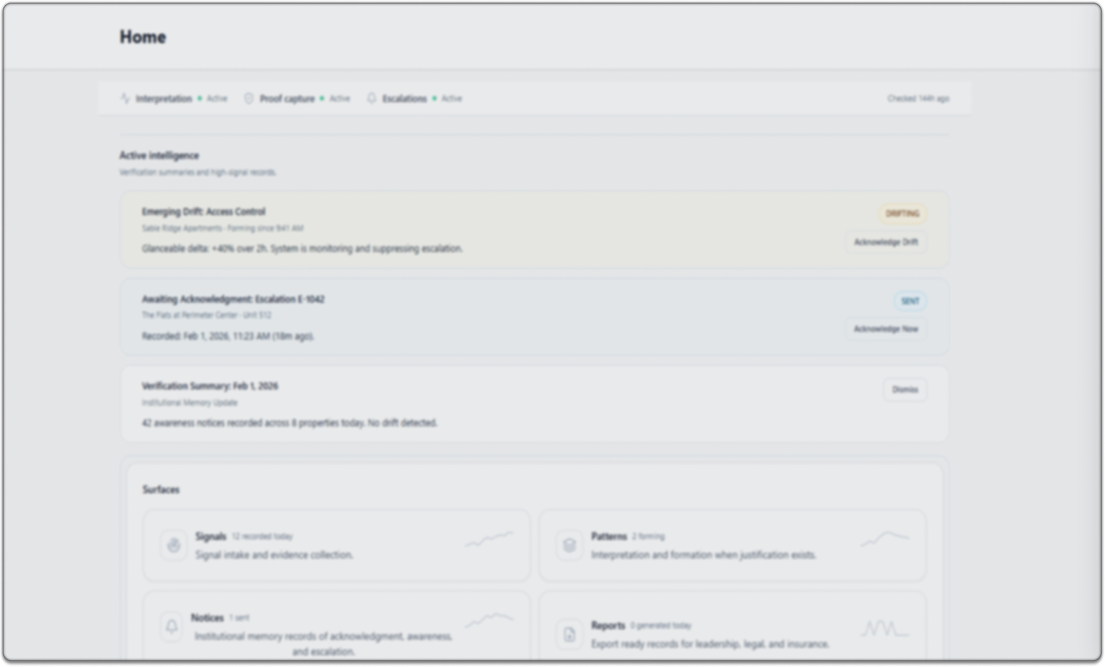 HeyNeighbor Active Intelligence preview