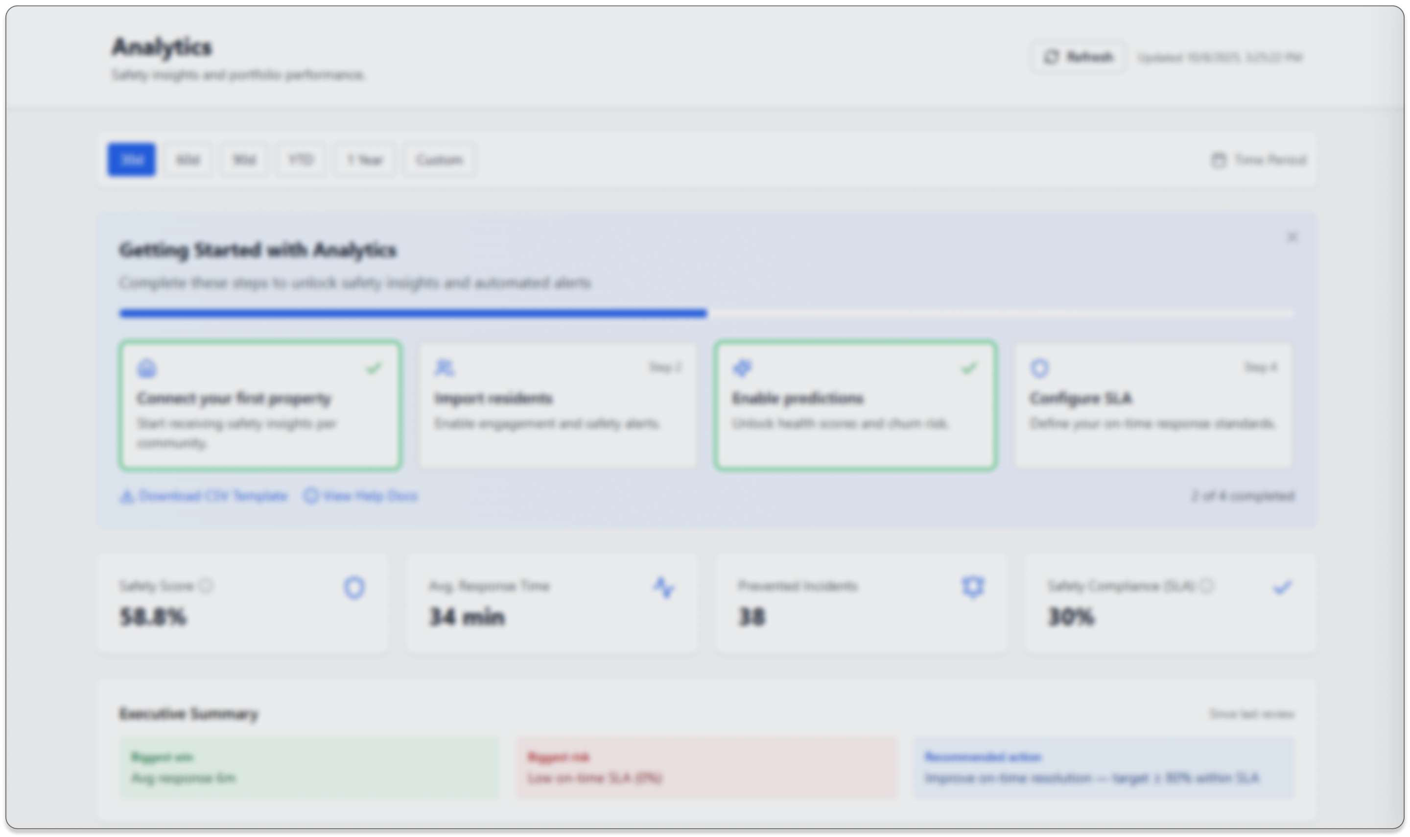 HeyNeighbor Analytics preview